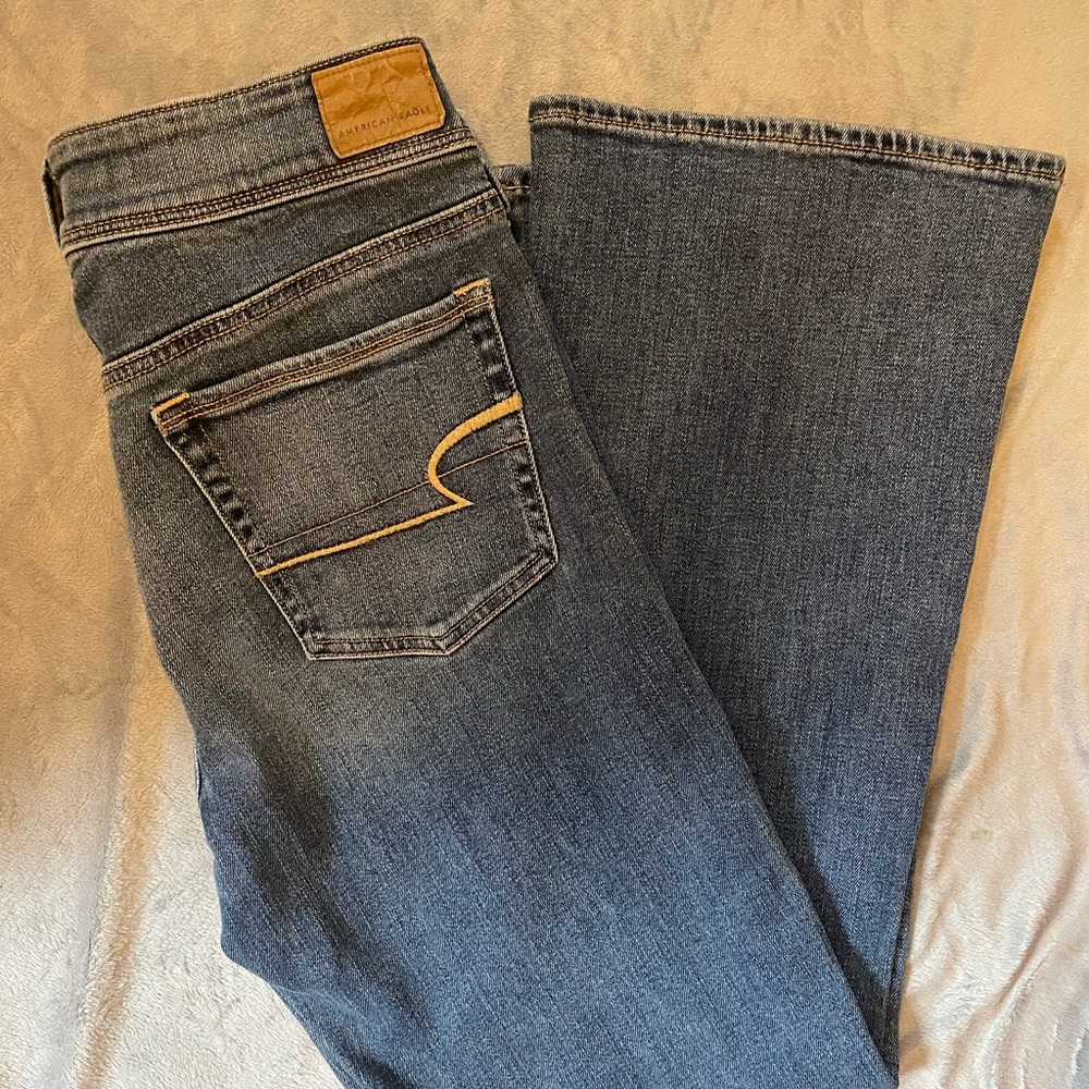 American Eagle Outfitters Blue Flare Jeans